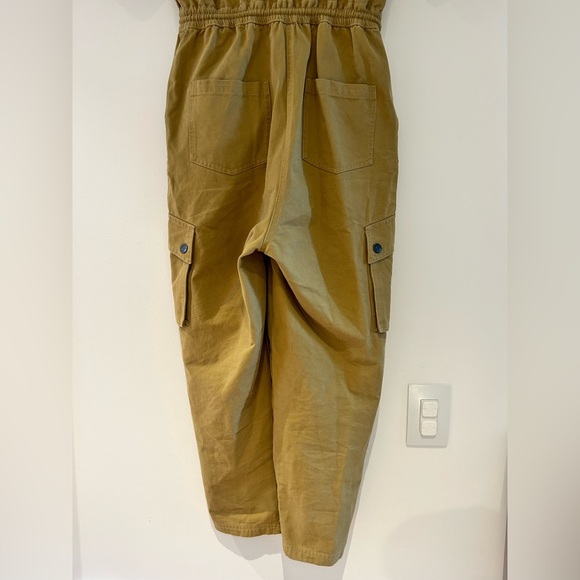 Shona Joy NERUDA UTILITY BOILER SUIT WHEAT Khaki Combat Utility Jumpsuit - Picture 14 of 16